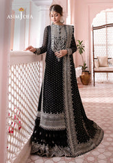 Asim Jofa Formal Chiffon 3 Piece Unstitched